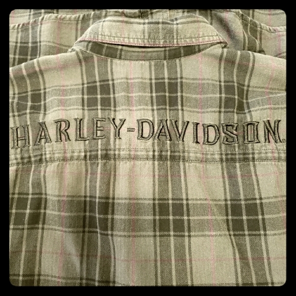 Harley-Davidson Other - HARLEY-DAVIDSON Plaid Collar Button down shirt XL